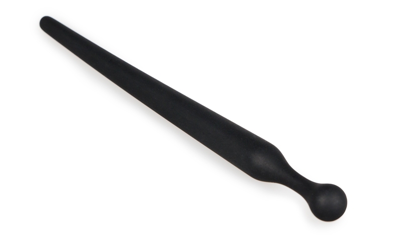 Do you like a good stimulation of your urethal? Then this di... Sinner Gear - Smooth Silicone Penis Plug - Black photo-3