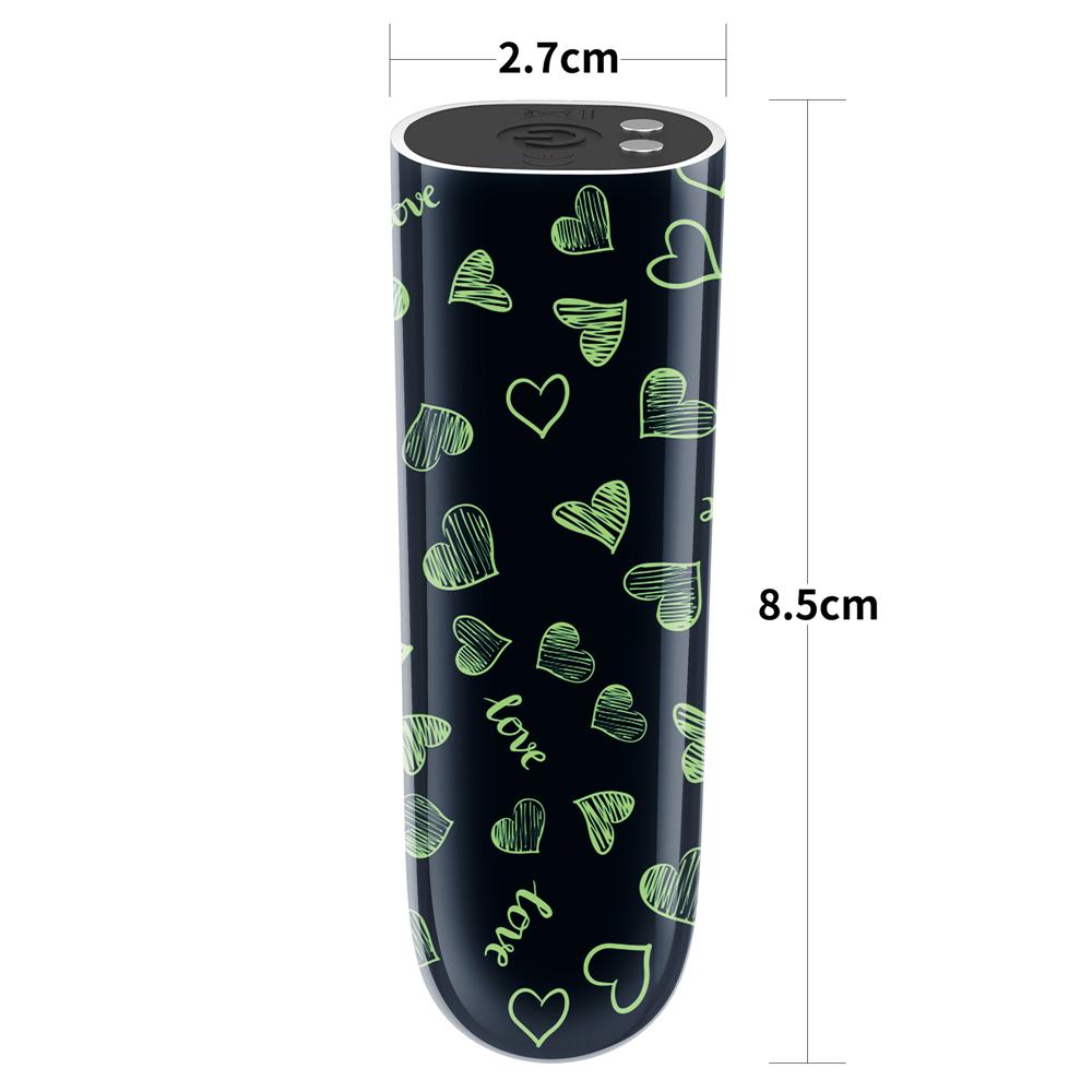 Rechargeable Glow-in-the-dark Massager is sized to stay at y... Lovetoy - Glow In Dark Mini Massager photo-11