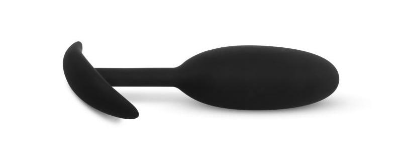 Enjoy this weighted butt plug where and whenever you want. T... Easytoys - Heavy Fulfiller Butt Plug S - Black photo-5
