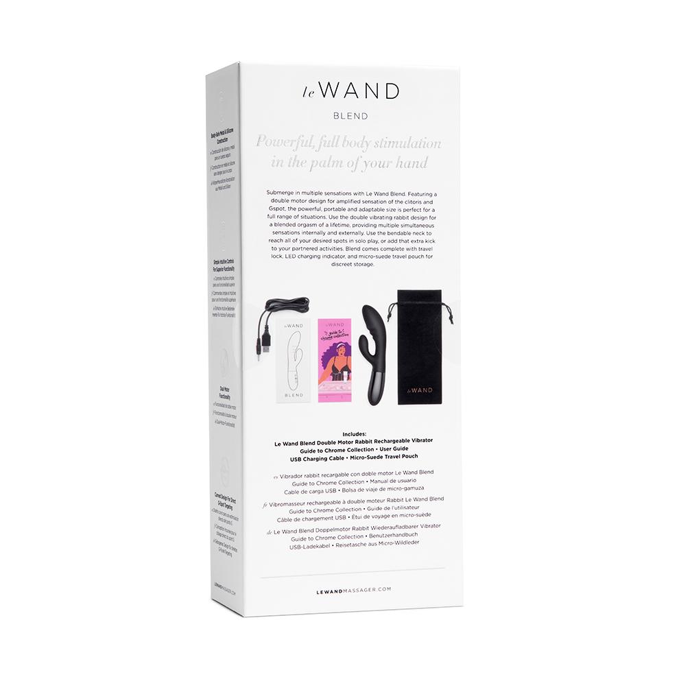 Why choose between clitoral and G-spot orgasms when you can ... Le Wand - Blend - Black photo-10