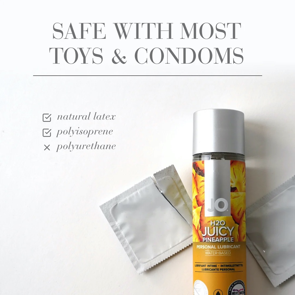 The JO® H2O FLAVORED COLLECTION offers a flavorful array of ... JO - H2O Pineapple Lubricant - 120ml photo-4