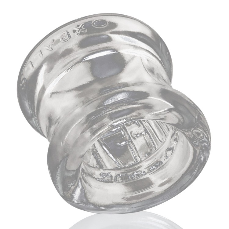 SQUEEZE is a thick, blubbery ballstretcher designed to comfo... Oxballs - Squeeze Ball Stretcher - Clear photo-3