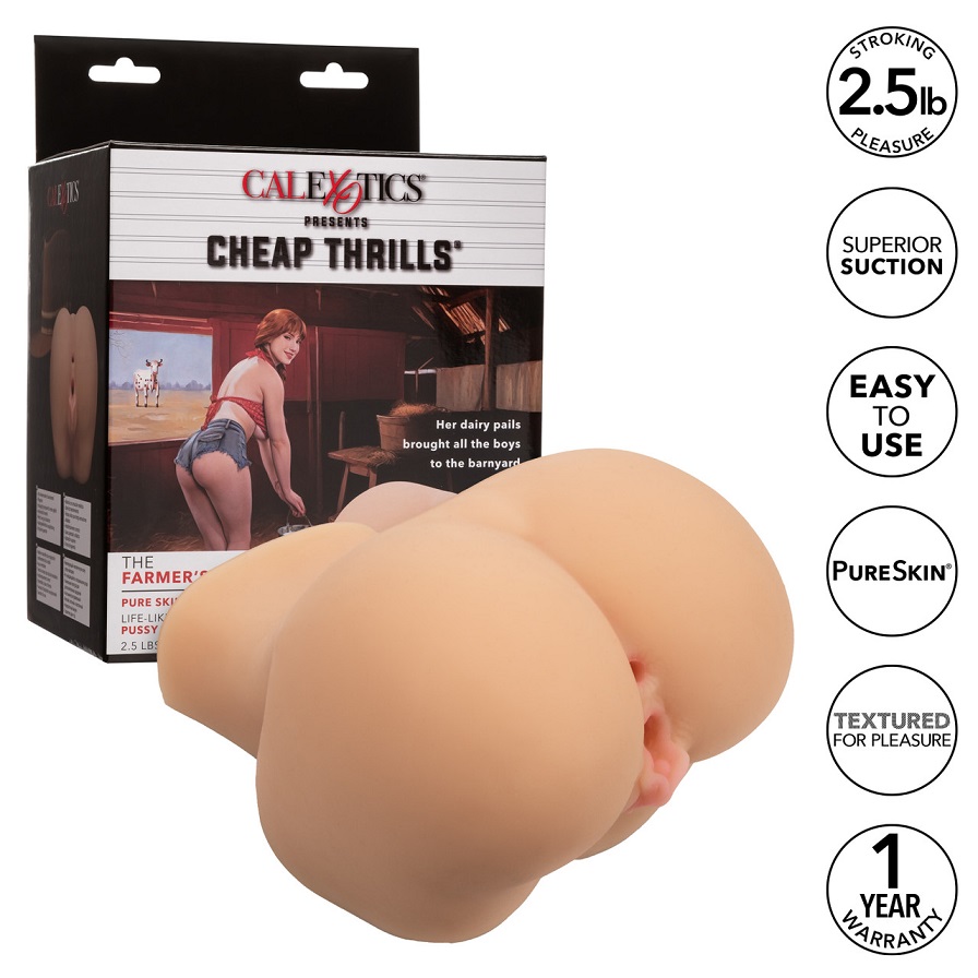 Embark on a rustic fantasy with Cheap Thrills The Farmer’s D... CEN - Cheap Thrills Farmer’s Daughter Masturbator photo-8