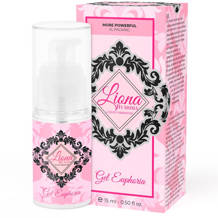 The new sexual revolution. Liquid vibrating stimulating gel.... Liona by Moma - Liquid Vibrator Euphoria Gel - 15ml photo-3