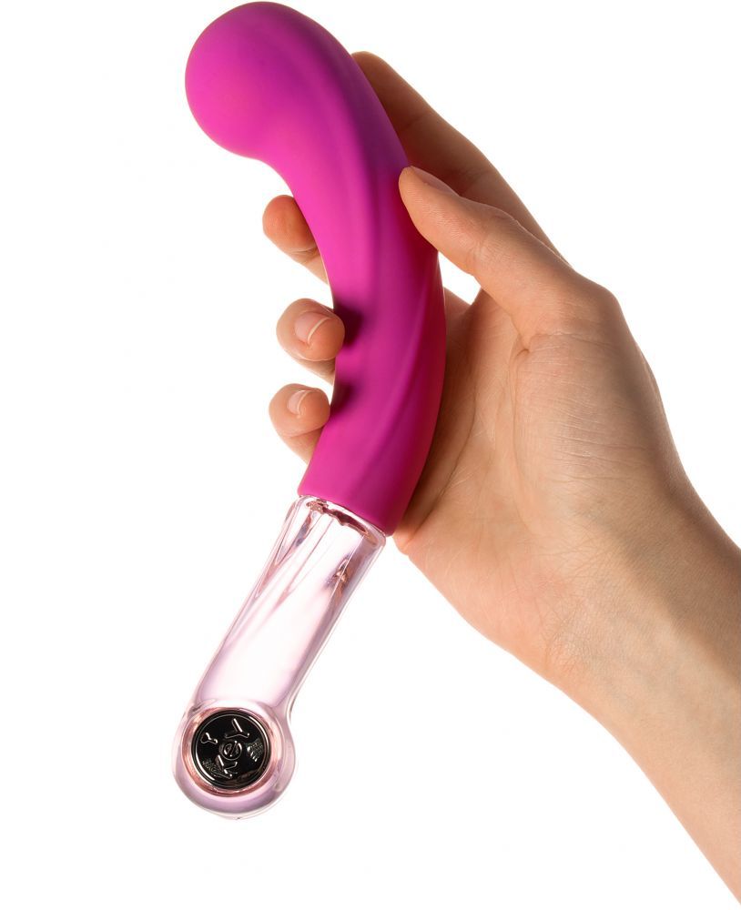 KEYs signature G Spot Wand is weighted and curved for G Spot... Key - Comet G-Spot Wand - Pink photo-2