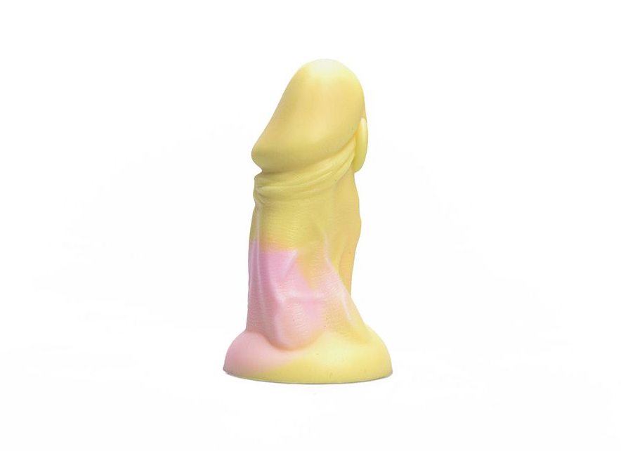 Revolt Pink Smash 05 Small ( diamter 4.5 cm, length 12 c... Kiotos - Smash #5 Non Realistic Dildo S - Yellow photo-4