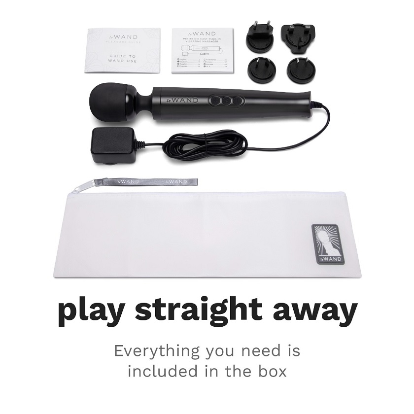 Experience the enhanced version of the acclaimed Le Wand Die... Le Wand - Die Cast Plug-In Massager - Black photo-8