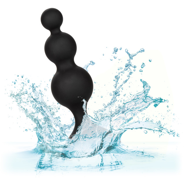 Experience superior anal training with the Silicone Beaded A... CEN - Silicone Beaded Anal Kit - Black photo-5