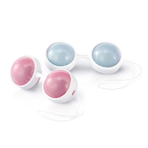 Lelo - Luna Mini 迷你收陰球 - 粉紅色/粉藍色 照片