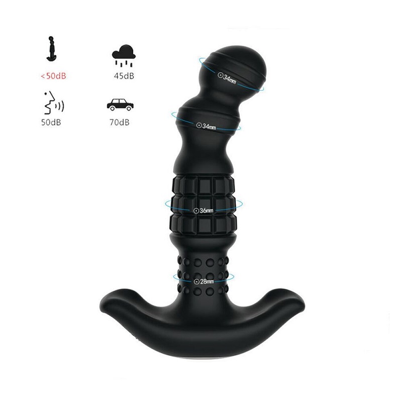 Rolling Beads Vibrating Prostate Massager
Big and mighty, P... Honey Play Box - Pineapple Vibro Prostate Massager - Black photo-4