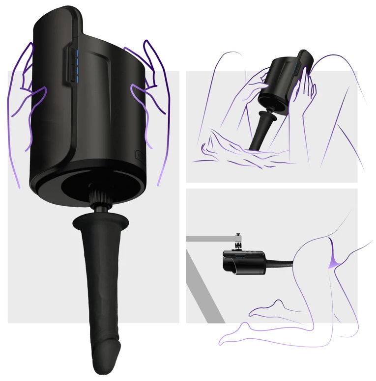 Keon is a game changer in interactive pleasure. With Kiiroo ... Kiiroo - Keon Sex Machine - Black photo-4
