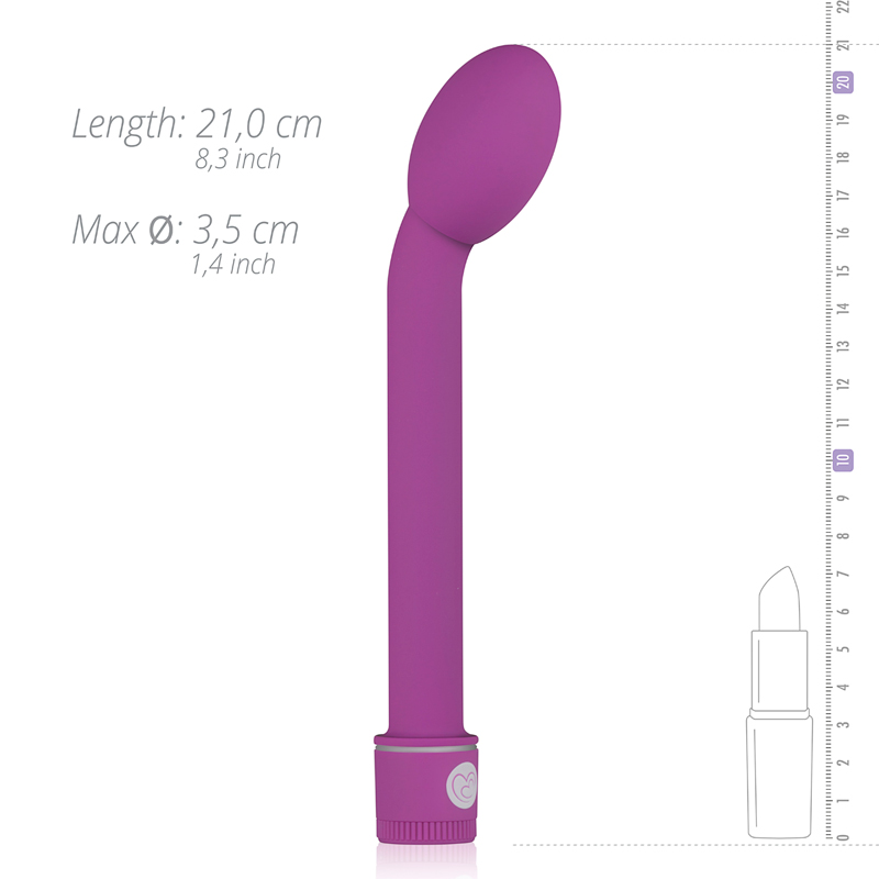 With this extra stimulating G-spot vibrator you will certain... Easytoys - G-Spot Vibrator - Purple photo-6