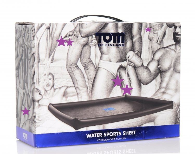 Use this inflatable sheet on your bed or the floor as an are... TOF - Water Sports Sheet - Black photo-3
