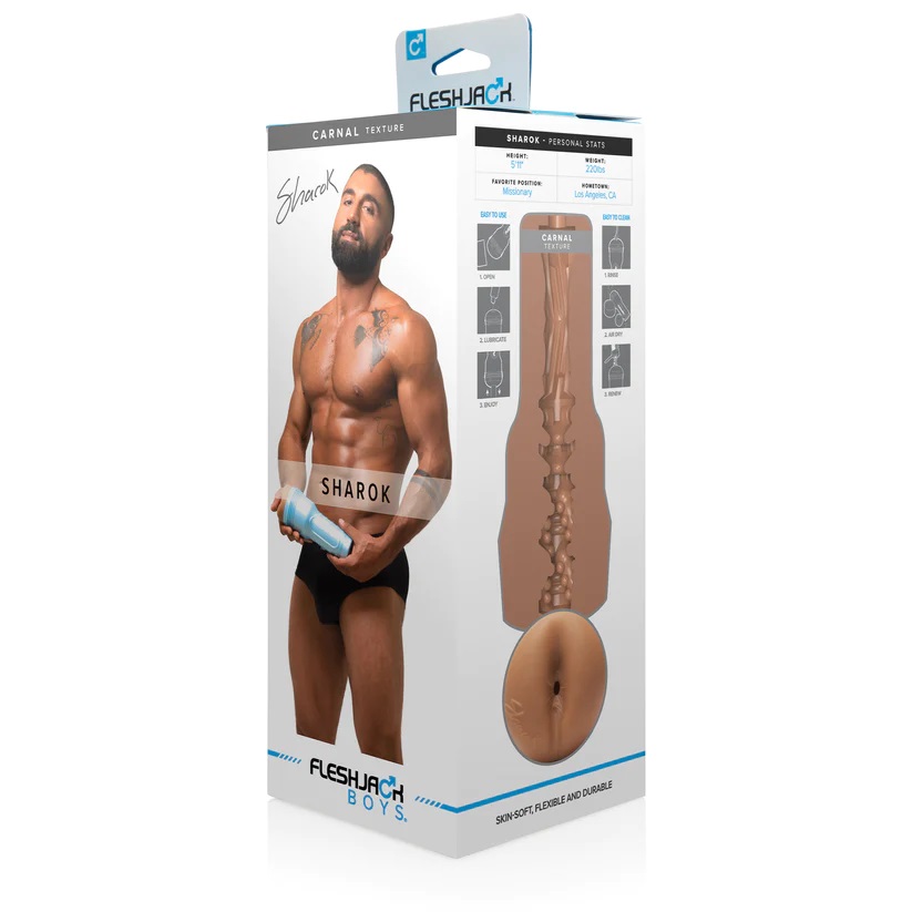 Give into your carnal desires and thrust deep into gay porns... Fleshjack - Sharok Carnal Masturbator photo-9