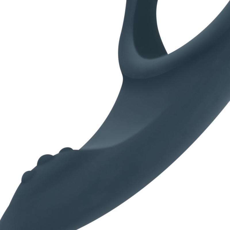 With the Boners Triple cockring, you'll enjoy delightful... Boners - Triple Vibro Cock Ring - Blue photo-7