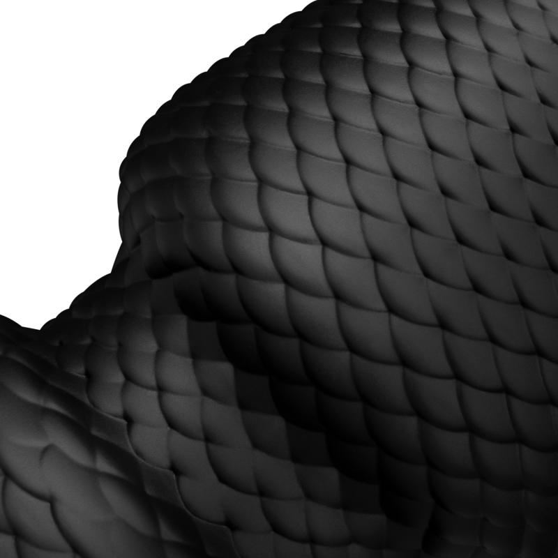 This large butt plug is the next challenge for experienced u... BUTTR - Scaled Butt Plug - Black photo-4
