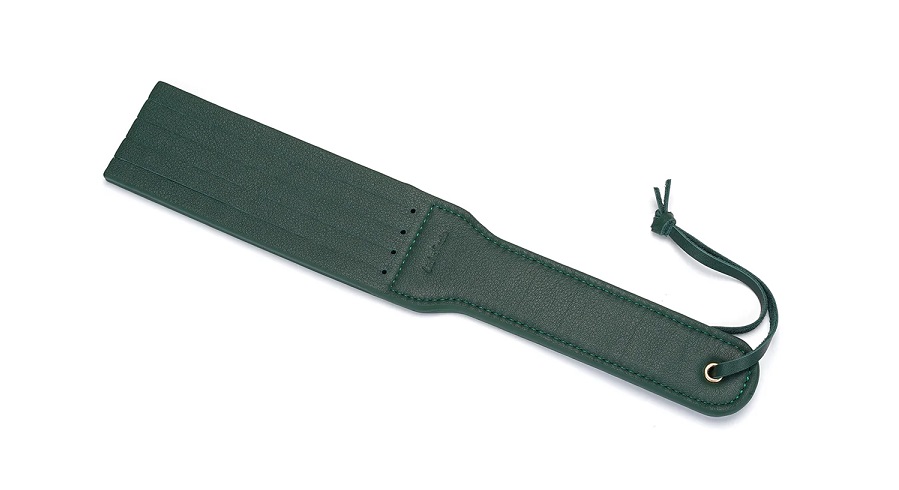 Show your sub who's boss with this luxurious leather spa... Liebe Seele - Mossy Chic Paddle - Green photo-3