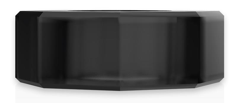 Extend the fun and make the pleasure last with this hypoalle... Powering - Super Flexible Resistant Ring PR10 - Black photo-4
