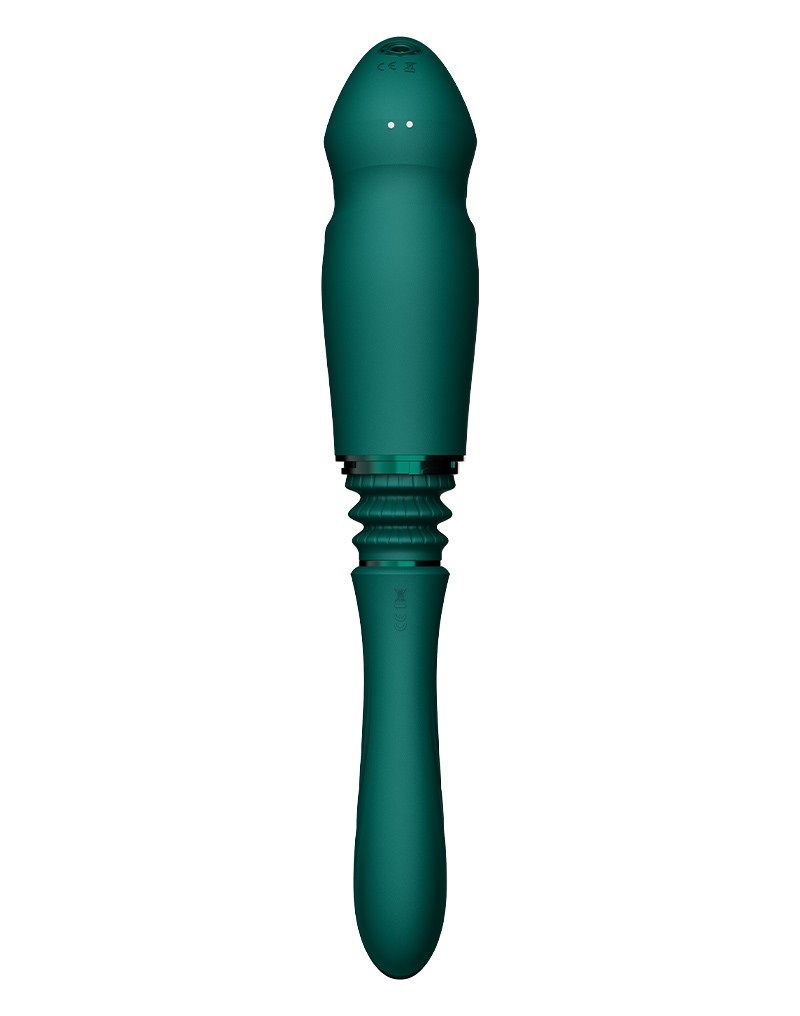 Powered by ZALO's groundbreaking PowerThrust technology,... Zalo - Sesh APP Thrusting Sex Machine - Turquoise Green photo-13