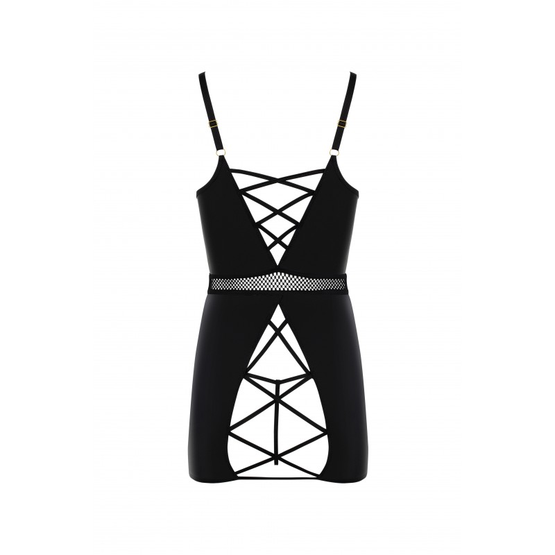 Sensual, bold and elegant - the Kristeen Chemise nightshirt ... Passion - Kristeen Chemise - Black - L/XL photo-4