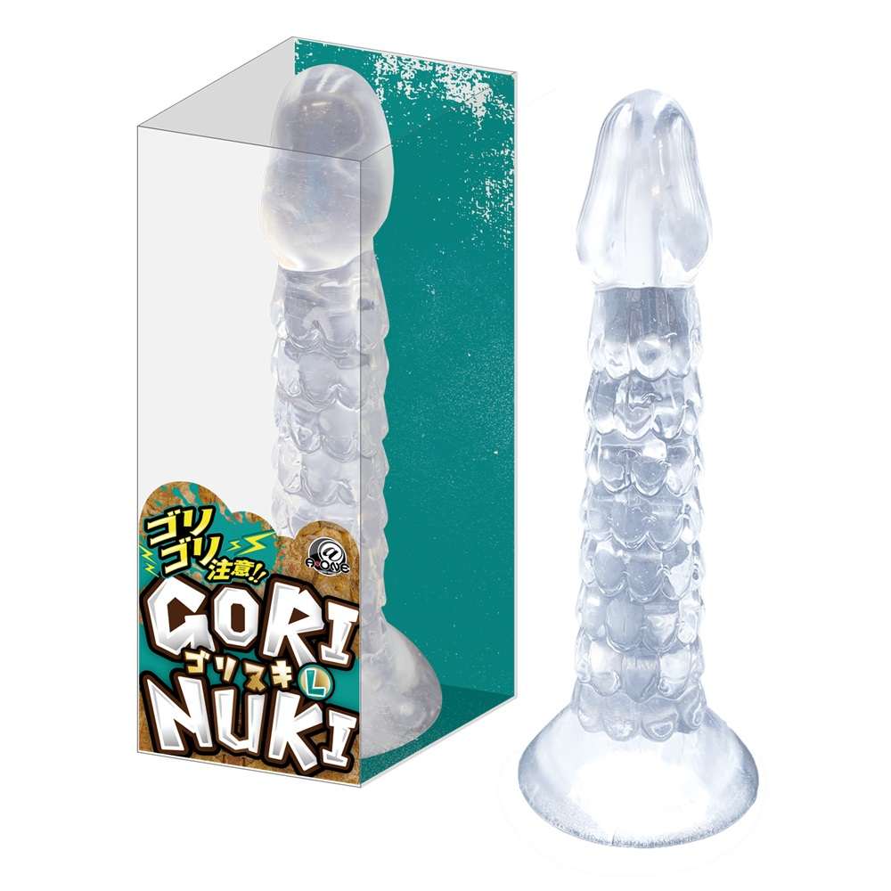 Be careful not to pull it out too hard!
A crystal dildo wit... A-One - Gorinuki Dildo L - Clear photo-6