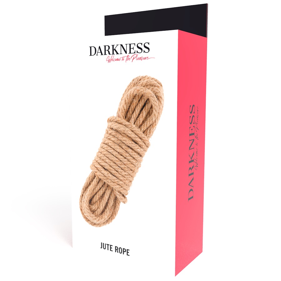 Japanese rope is a rope of domination, to be used in bondage... Darkness - Jute Rope 10m photo-3