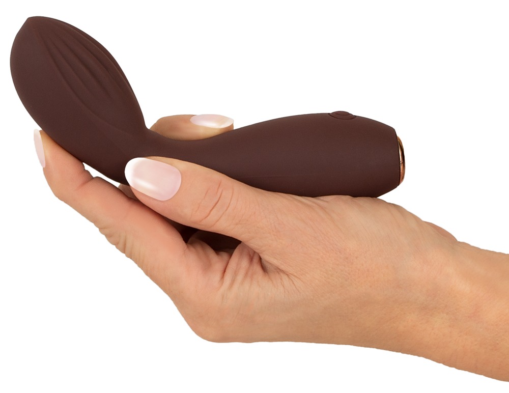 The vibrator Hazel 05 from You2Toys impresses with its curve... You2Toys - Hazel 05 Vibrator - Brown photo-2