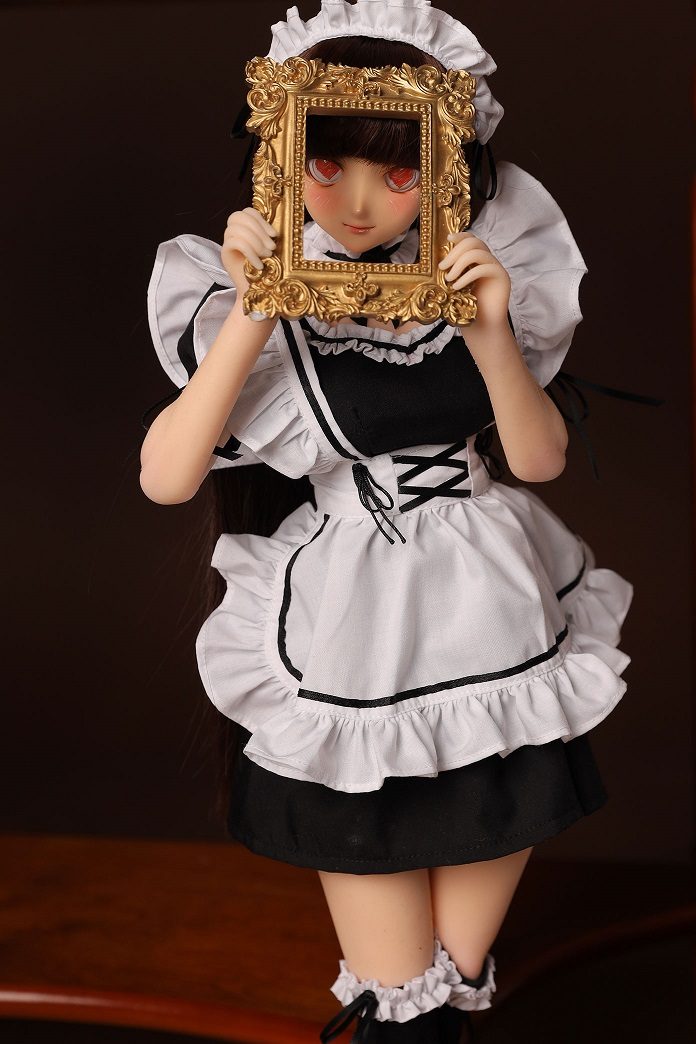 Housemaid Mini Anime Realistic Sex Doll, Silicone with Vinyl Head 60 cm (2 ft) photo-6