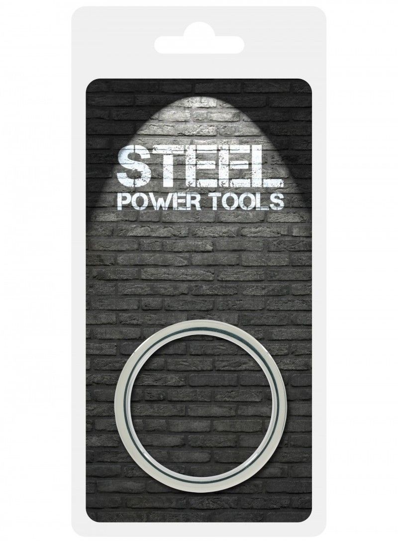 The Cockring Ribbed by the quality brand Steel Power Tools i... Steel Power Tools - Cockring Ribbed 40 mm photo-3