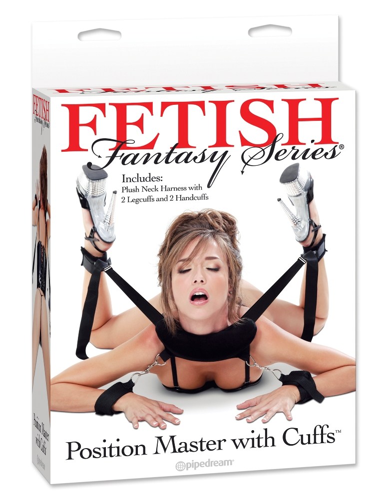 Fetish Fantasy - Position Master w Cuffs - Black photo-8