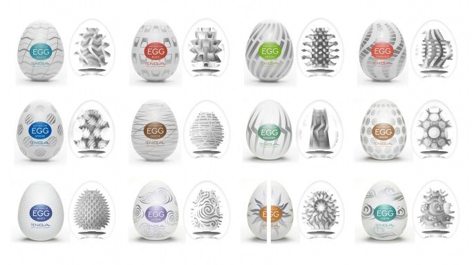 When you open the egg container, you will find these cutie o... Tenga - Egg Wavy II photo-7