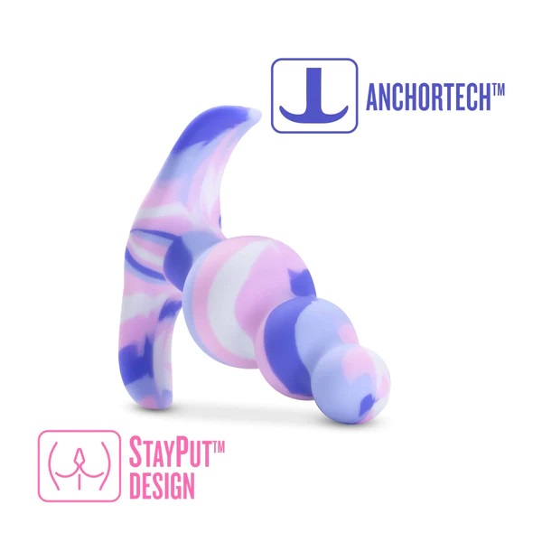 Modern, stylish, and beautiful - meet Avant Twilight. Twilig... Avant - Twilight Anal Plug - Blue photo-4