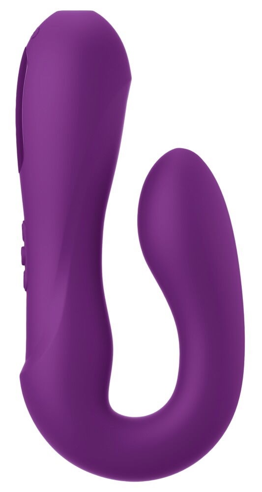 Flexible Reflexx Rabbit 3 double vibrator from JimmyJane for... JimmyJane - Reflexx Rabbit Vibrator - Purple photo-3