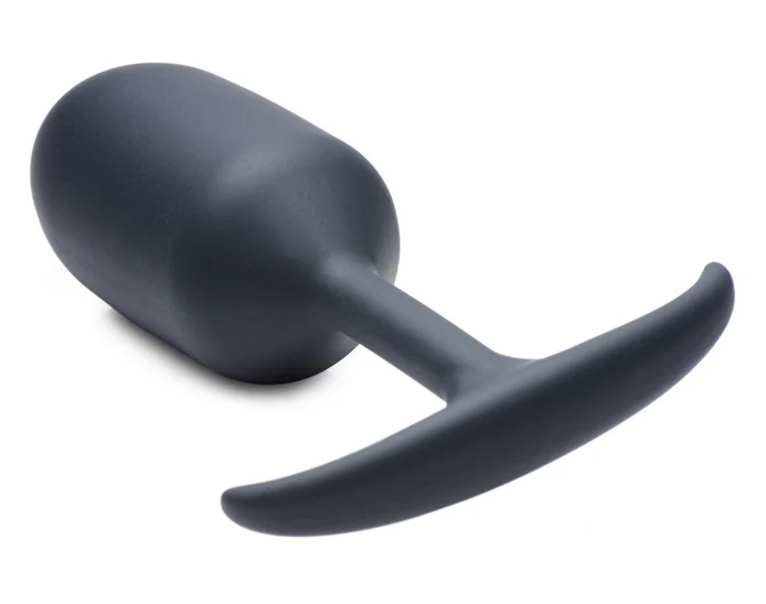 These comfortable weighted butt plugs hit hard and deep! Hea... Heavy Hitters - Weighted Anal Plug XL - Black photo-7