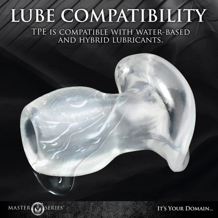 You're gonna love what's at the end of this tunnel o... Master Series - Light-Tunnel Anal Dilator L - Clear photo-8