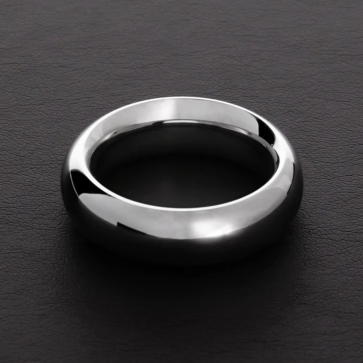 This popular Cockring is made high by high quality Stainless... Steel - Donut Metal Ring 55mm photo-2