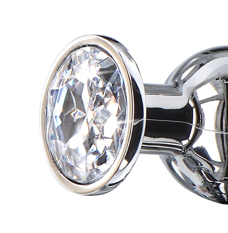 ToyJoy is proud to introduce the Diamond Bum Bijou Plug M. T... ToyJoy - Diamond Bum Bijou Plug M - Silver photo-3