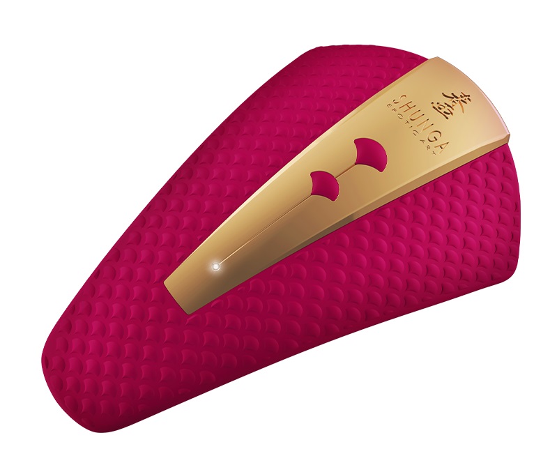 OBI is the perfect massager for the woman looking for intens... Shunga - Obi Clitoral Massager - Rasberry photo-2