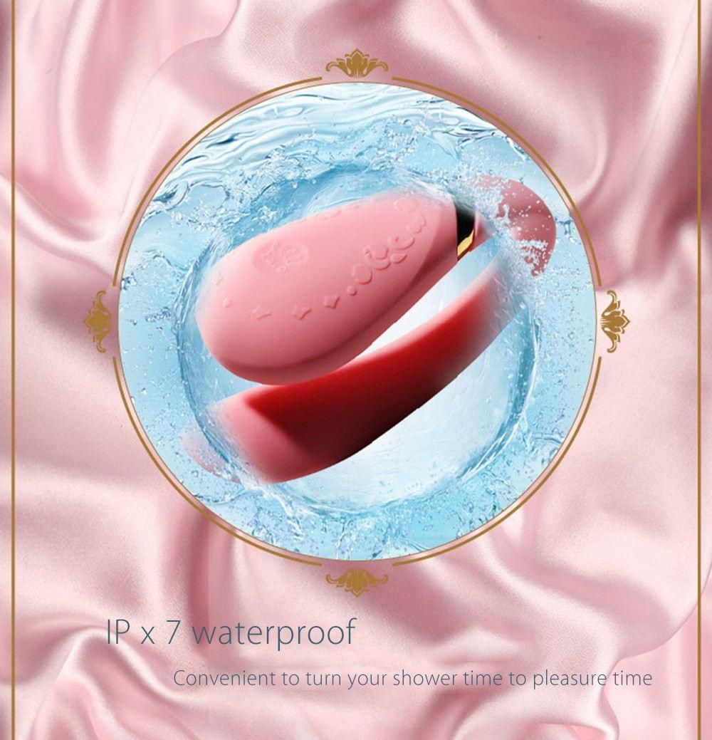 Designed with our best wishes for you to be happy as Princes... Zalo - Fanfan APP Couple Massager Set - Rouge Pink photo-8