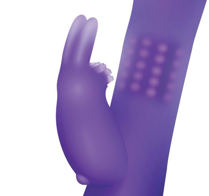 TRC - The Beaded Rabbit 轉珠兔按摩棒 - 紫色 照片-5