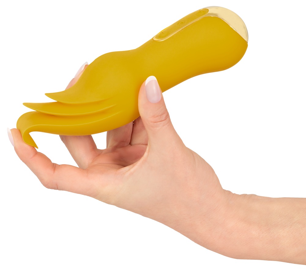For thrilling tongue fun!
Dynamic, yellow vibrator with 3 fl... YNF - Licking Vibrator - Yellow photo-2
