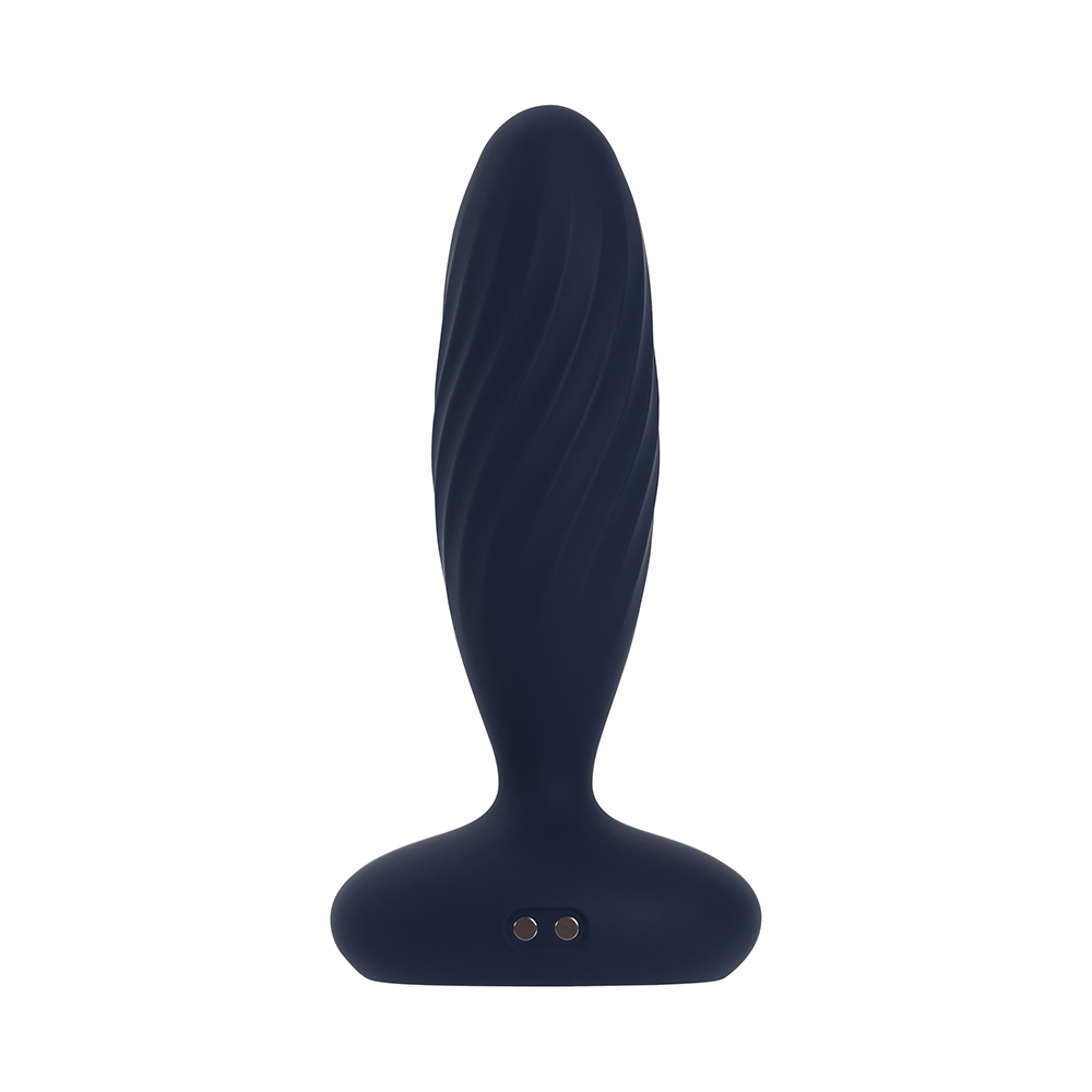 If you’re into anal play, take a ride with Jordan. This begi... SVAKOM - Jordan APP Thrusting Anal Vibrator - Navy Blue photo-4