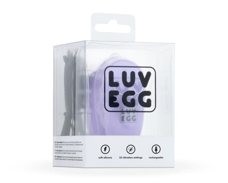 This fantastic XL vibrating egg from the Easytoys collection... Luv Egg - Vibro Egg XL - Purple photo-12