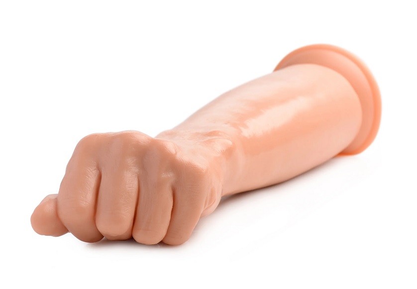 Take your best shot at going elbow deep on this extreme dild... Master Series - Fisto Clenched Hand - Flesh photo-6