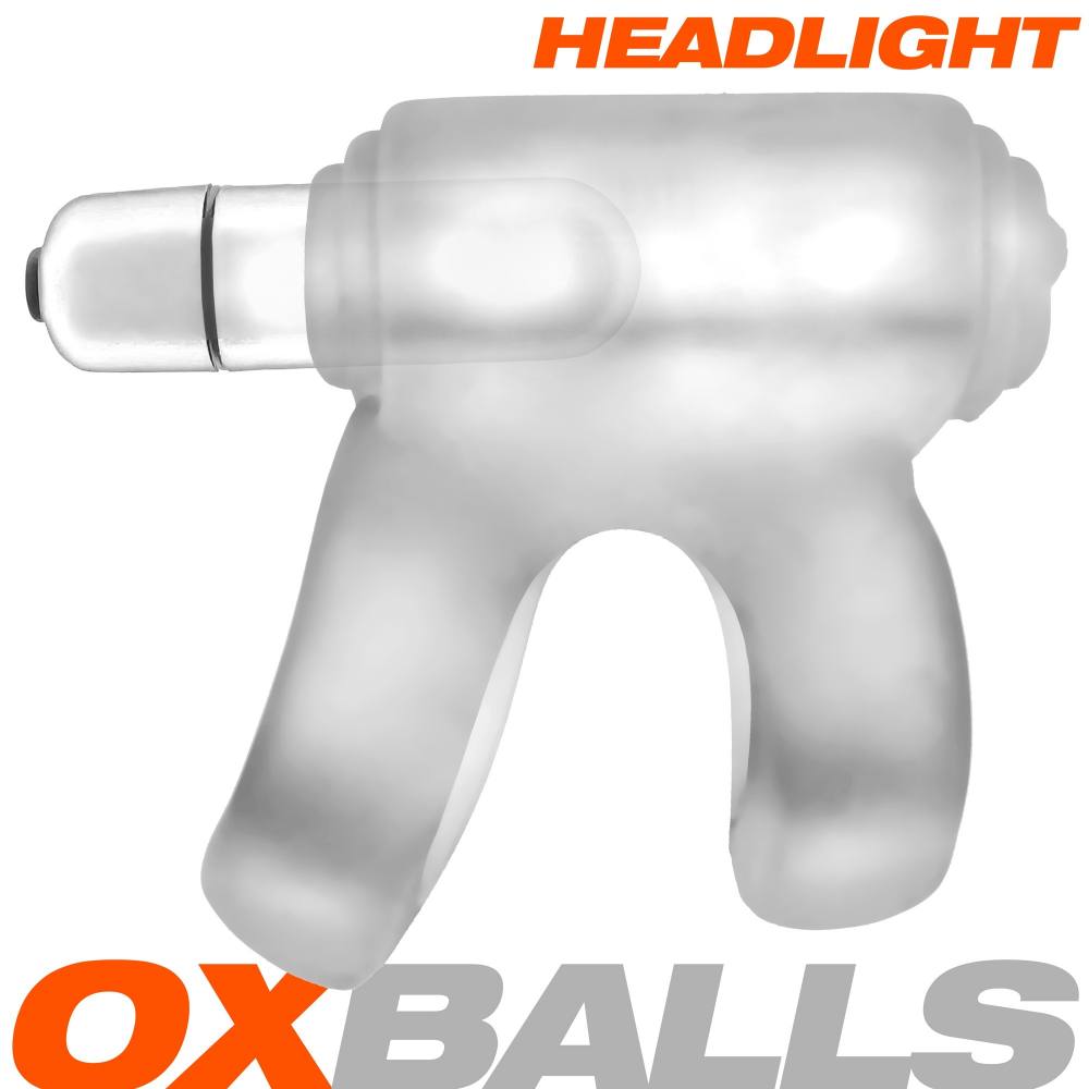 HEADLIGHT shaft-strapper LED lit COCKRING plus shaft-ring th... Oxballs - Headlight Ring - Clear Ice photo-7