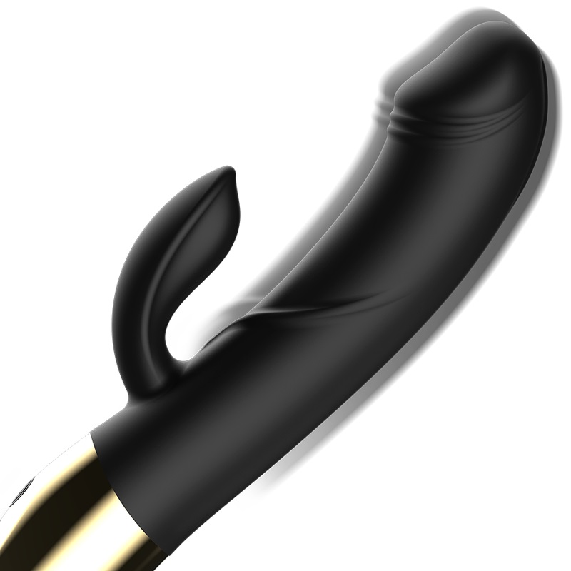Fancy hot orgasms and creative beats? Then you are well advi... Ibiza - Heating Rabbit Vibrator - Black photo-4
