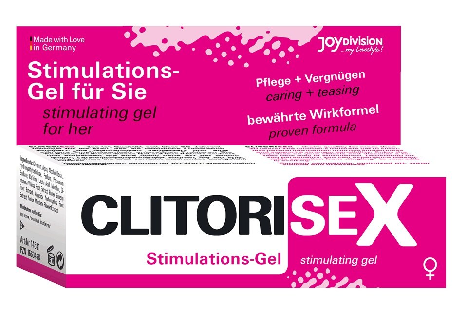 For over 45 years CLITORISEX stands for highest quality and ... Joy Division - CLITORISEX Stimulating Gel for Her - 25ml photo-2