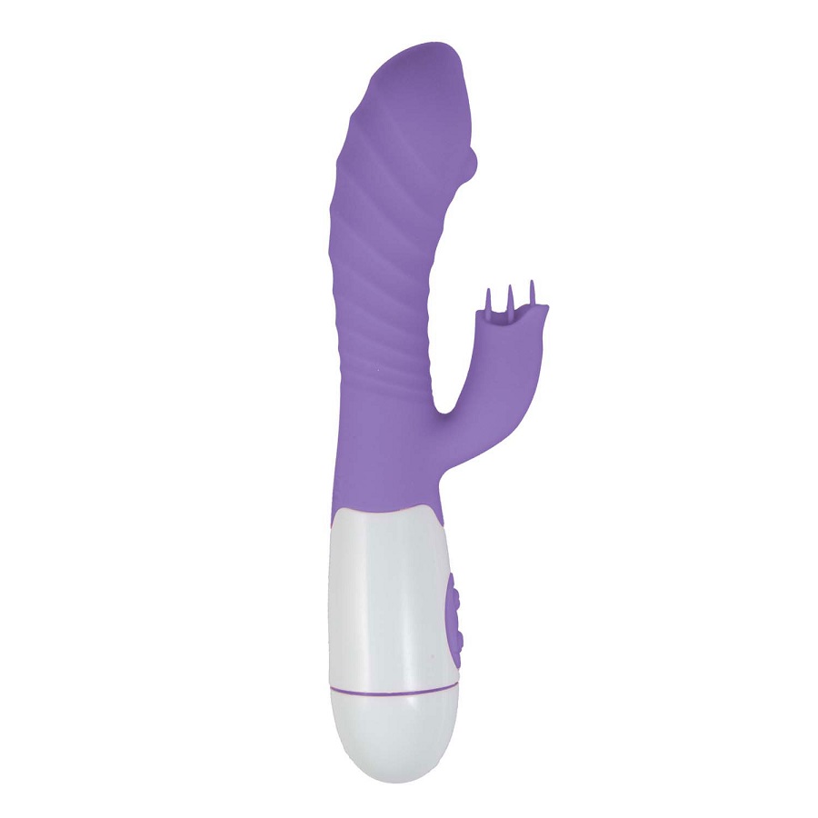 The Lotus Sensual Massager #5 features dual-motors to delive... Nasstoys - Lotus #5 G-Spot Vibrator - Purple photo-2