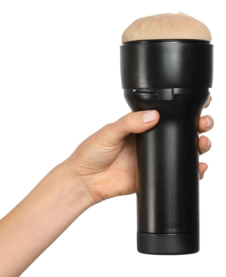 The Feel Natalia Starr Stroker was designed to be used with ... Kiiroo - Feel Natalia Starr Masturbator photo-3