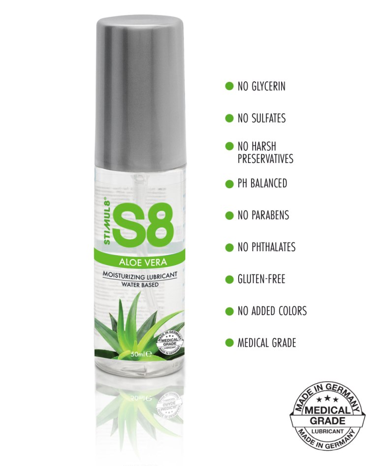 The premium Aloe Vera Waterbased Lubricant by S8 is a perfec... S8 - WB Aloe Vera Lube - 50ml photo-2